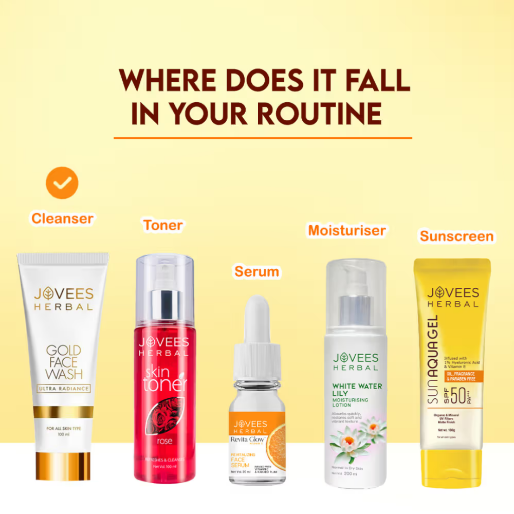 Jovees Ultra Radiance Gold Face Wash