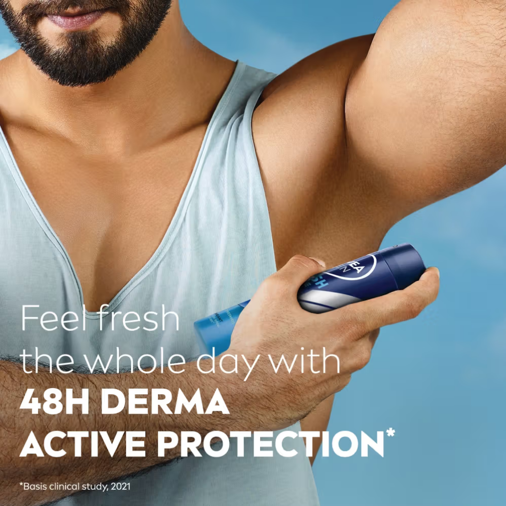 NIVEA MEN Deodorant, Fresh Active, 48h Long lasting Freshness