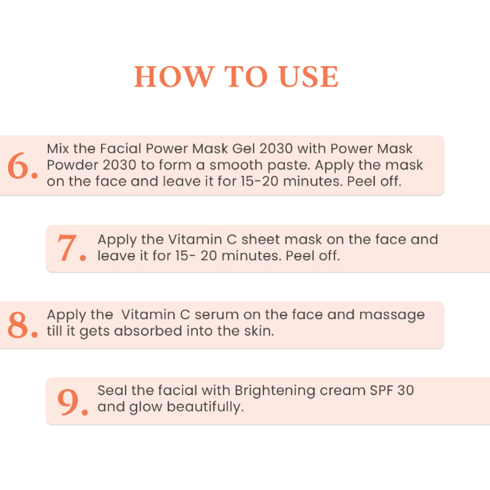O3+ Bridal Facial Kit (Vitamin C for Glowing Skin)