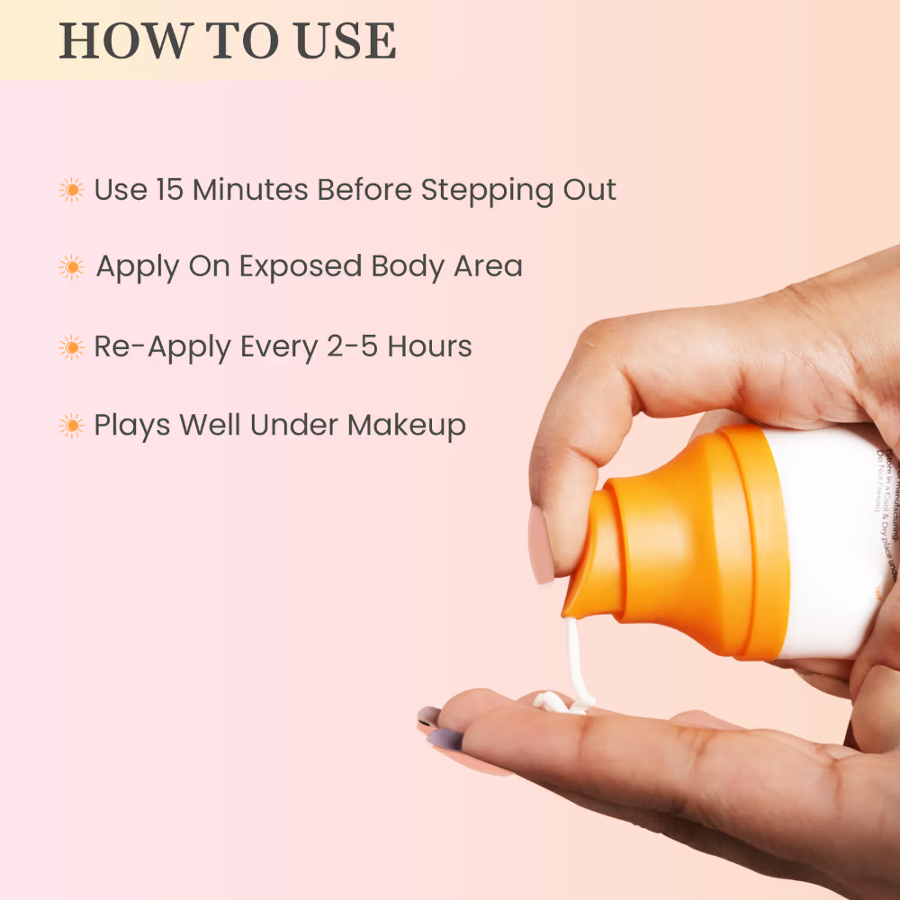 O3+ Glow Sheer Sunscreen SPF 50 Pa+++