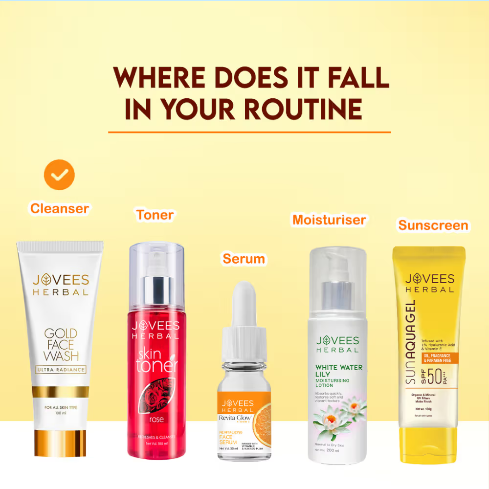 Jovees Ultra Radiance Gold Face Wash