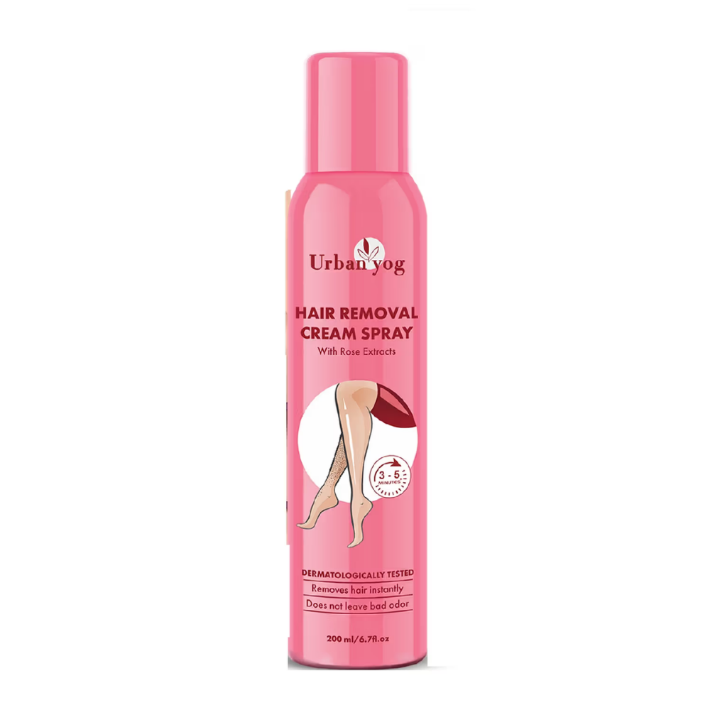 UrbanYog Hair Removal Cream Spray With Rose Extracts