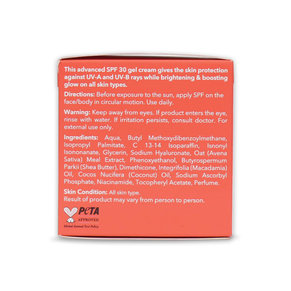 O3+ Shine & Glow Meladerm Gel Sunscreen Cream SPF 30