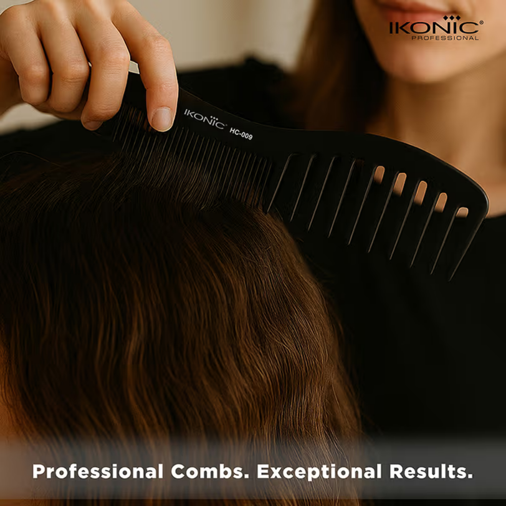 Ikonic Professional Hair Dressing Comb (Set Of 10)