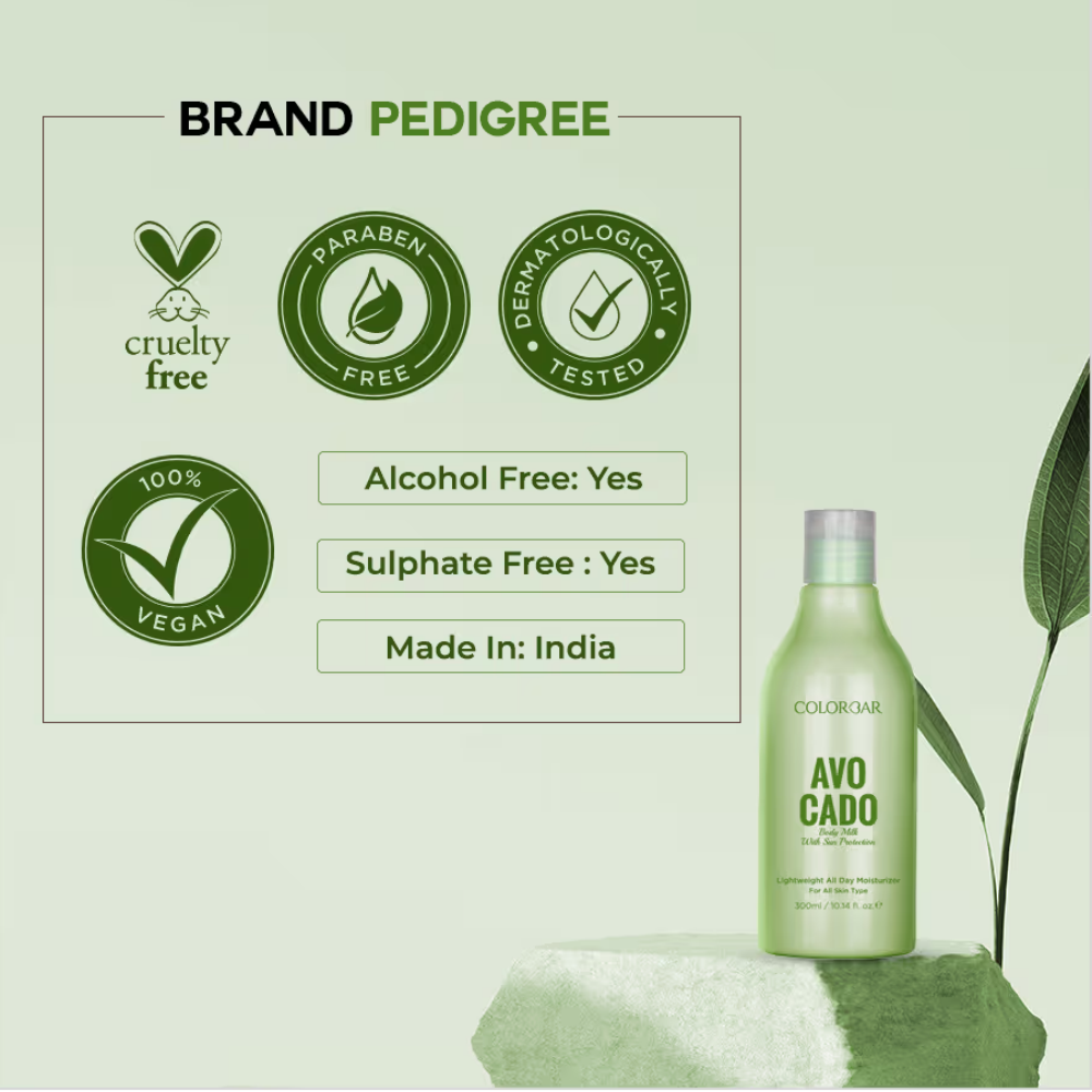 Colorbar Avocado Body Milk With Sun Protection
