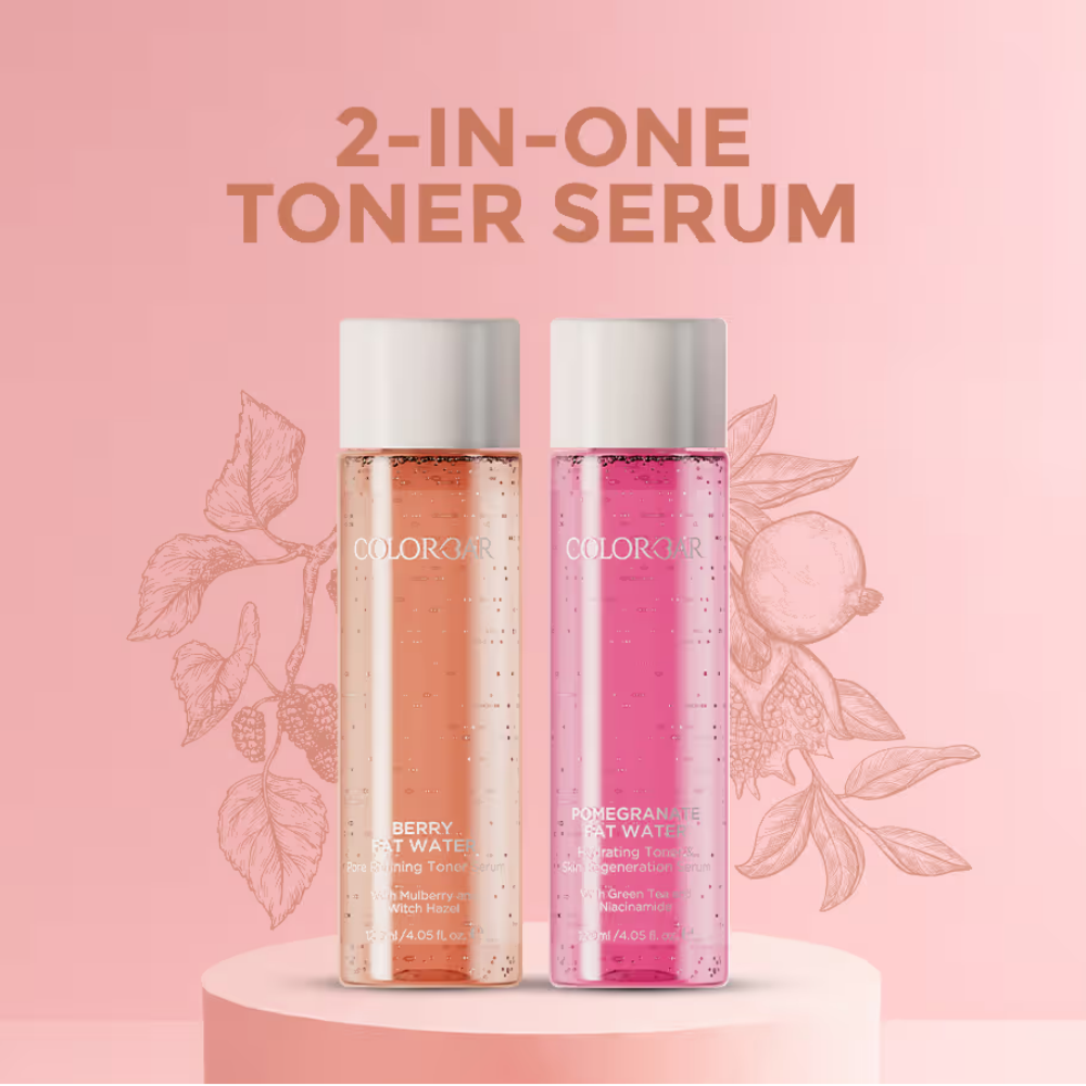 Colorbar Berry Fat Water Pore Refining Toner Serum