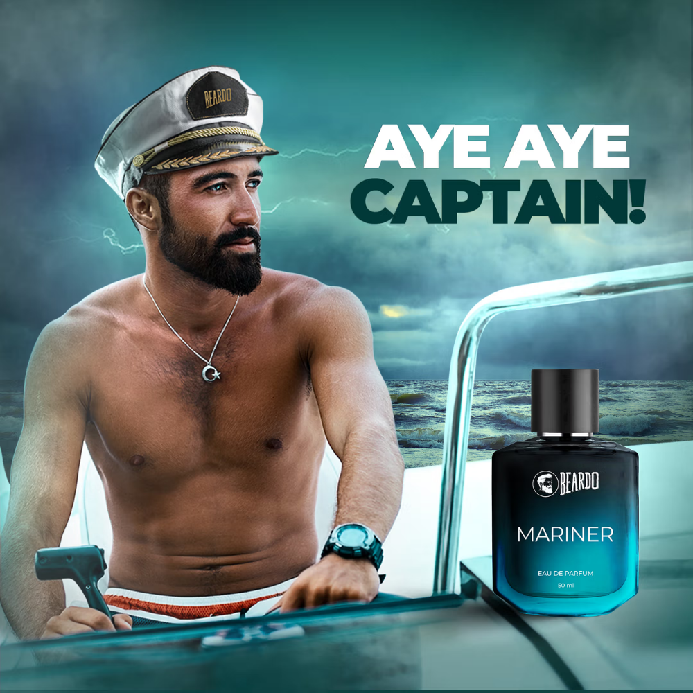 Beardo Capt. Jack Mariner Perfume Combo For Him
