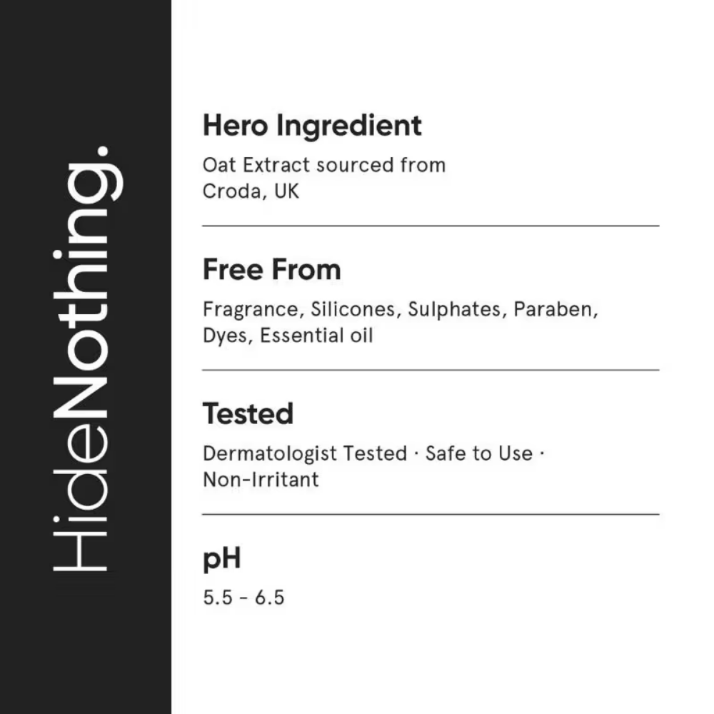 Minimalist 6% Oat Extract Gentle Cleanser With Hyaluronic Acid For Sensitive Skin
