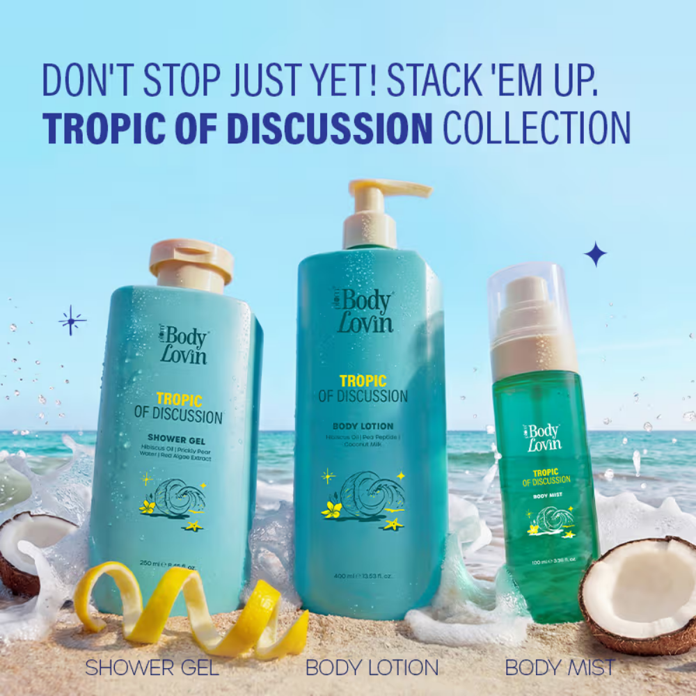 Plum BodyLovin’ Tropic Of Discussion Body Mist, Long-Lasting, Fresh Tropical Fragrance