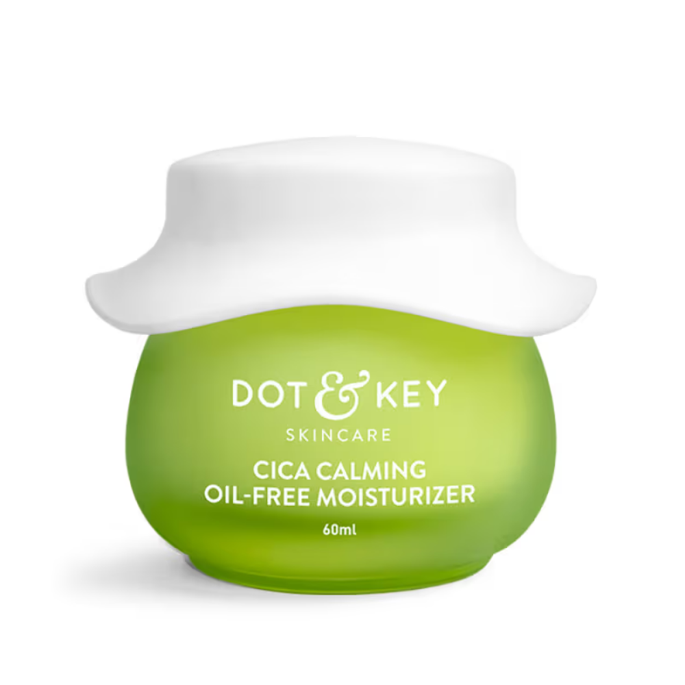 Dot & Key Cica Calming Oil-Free Moisturizer, With Niacinamide, For Oily, Acne-Prone Skin
