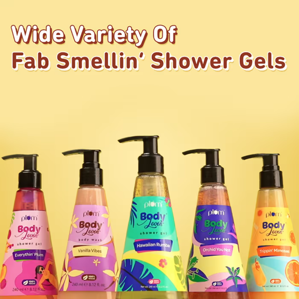 Plum Body Lovin Vanilla Caramello Body Wash Warm Caramel SLS Free Body Wash