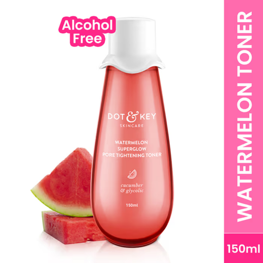 Dot & Key Watermelon Superglow Pore Tightening Toner With Glycolic, Exfoliates & Controls Excess Oil