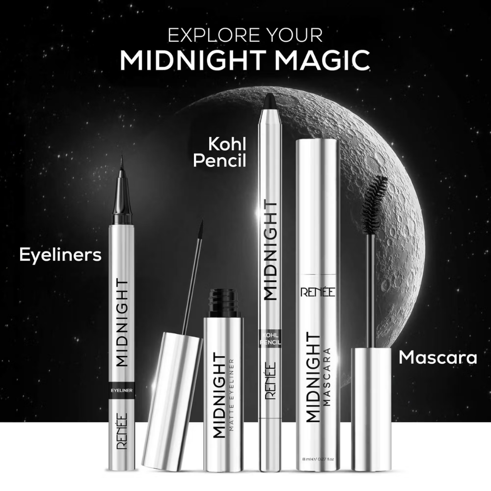 Renee Cosmetics Midnight Waterproof & Smudge-Proof Sketchpen Eyeliner