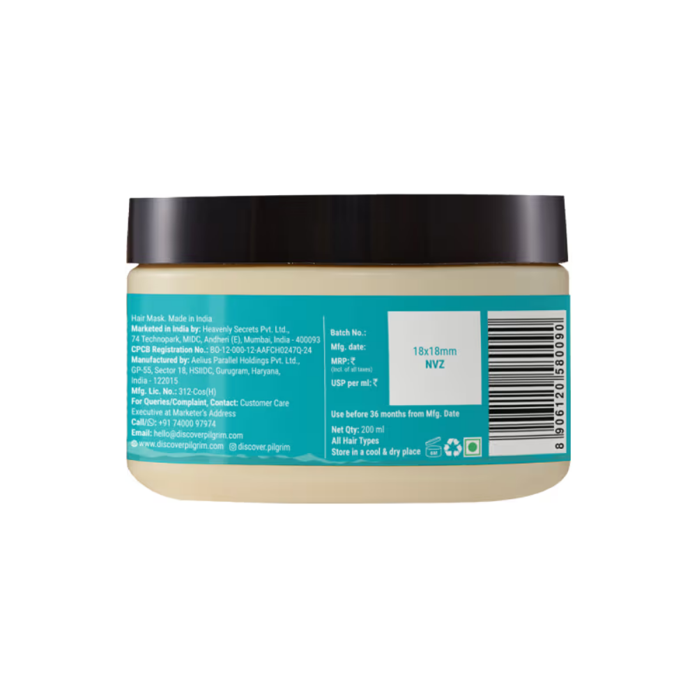 Pilgrim Argan Oil Hair Mask with White Lotus & Camellia