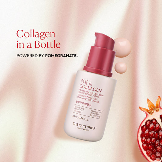The Face Shop Collagen & Pomegranate Volume Lifting Serum