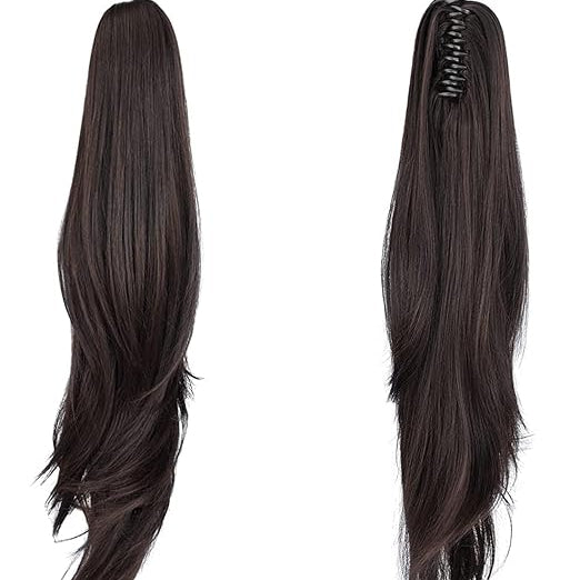 ZALYA Claw Clip Ponytail Hair Extensions