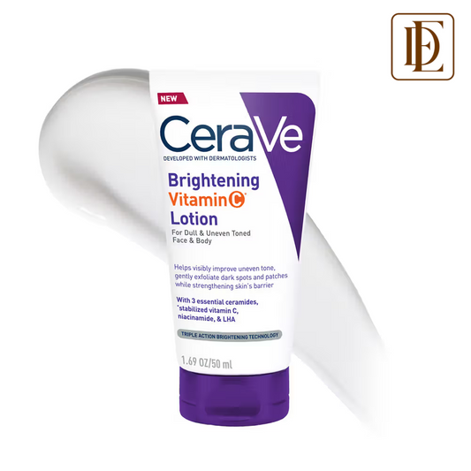 CeraVe Brightening Vitamin C Lotion For Dull, Uneven Skin & Dark Spots, For Face & Body