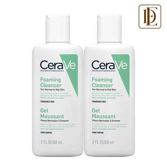 CeraVe Foaming Cleanser Face Wash Combo