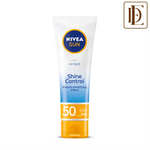 NIVEA Sun Shine Control SPF 50 Sunscreen Ultra Matte, No White Cast, Instant UV Protection