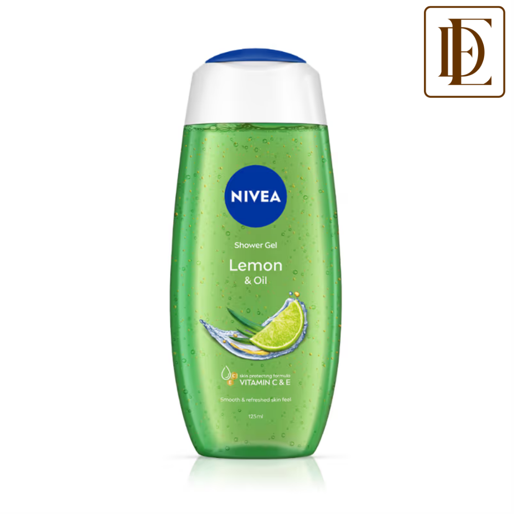 NIVEA Lemon & care oil Body wash for long-lasting freshness