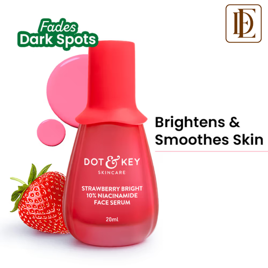 Dot & Key Strawberry Bright 10% Niacinamide Face Serum, Brightens & Smoothes Skin, All Skin Types