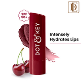 Dot & Key Barrier Repair Hydrating Lip Balm SPF 50+ PA+++, Cherry Crimson