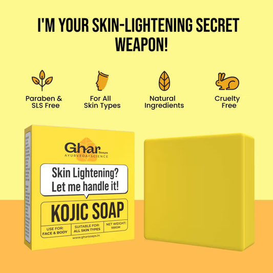 Ghar Soaps Kojic Soap (Pack Of 2)