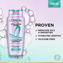 L’Oréal Paris Hyaluron Pure 72H Purifying Shampoo