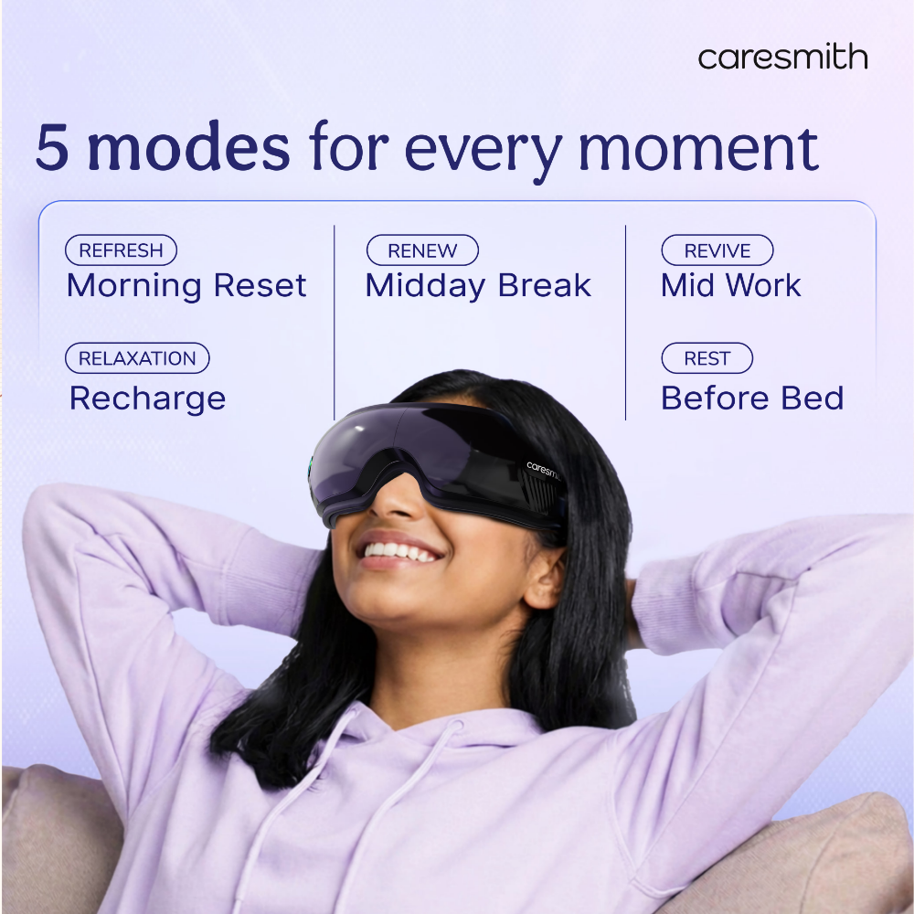 Caresmith Revive 5 Modes Eye Massager With Air Compression