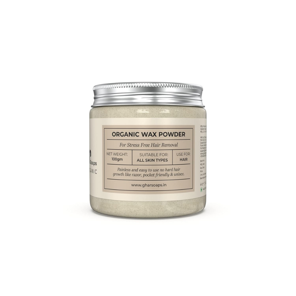 Ghar Soaps Organic Hair Removal Wax Powder