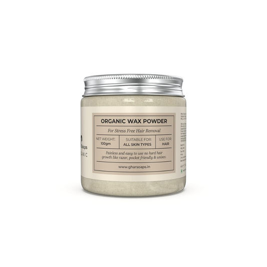 Ghar Soaps Organic Hair Removal Wax Powder