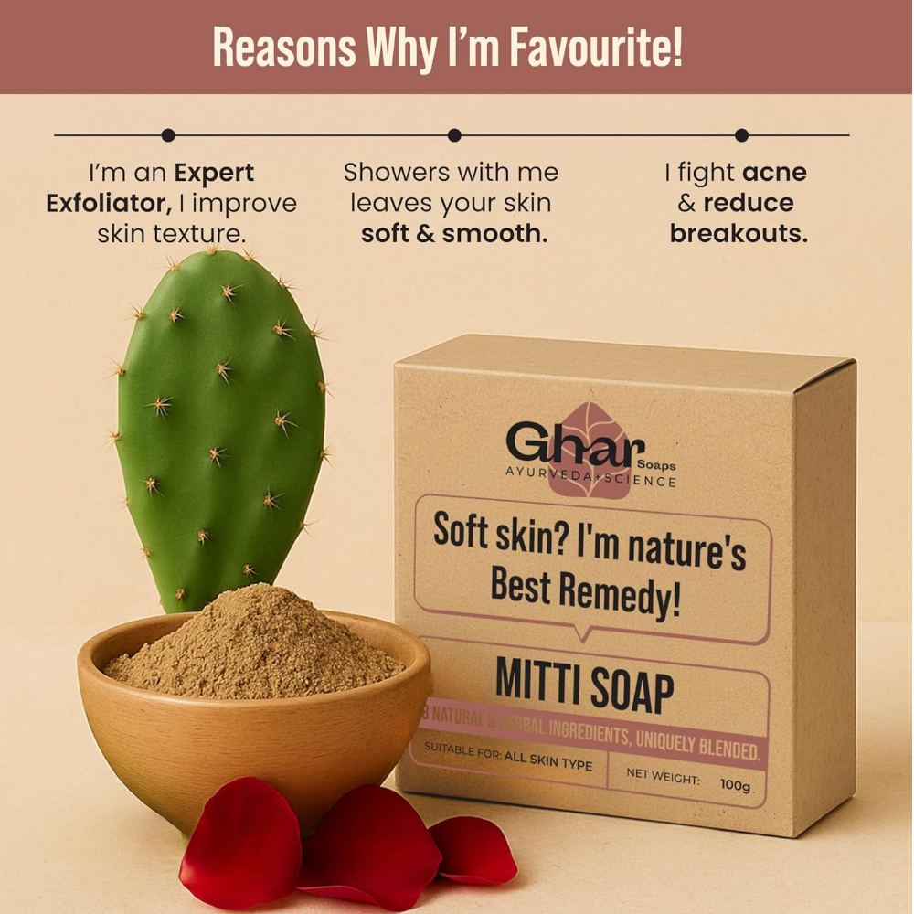 Ghar Soaps Mitti Soap