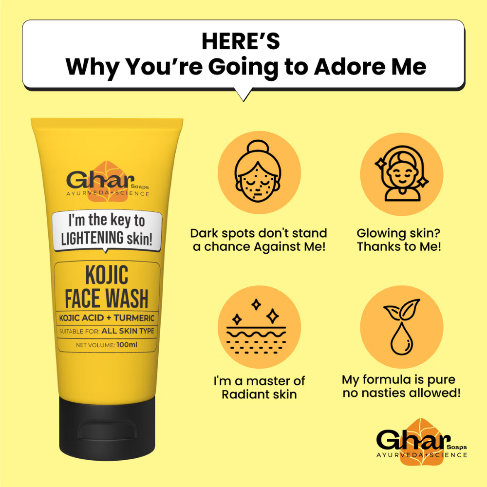 Ghar Soaps Kojic Face Wash
