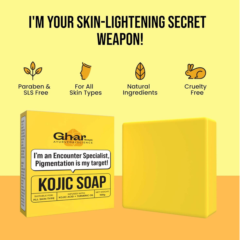 Ghar Soaps Kojic Soap (pack of 1)