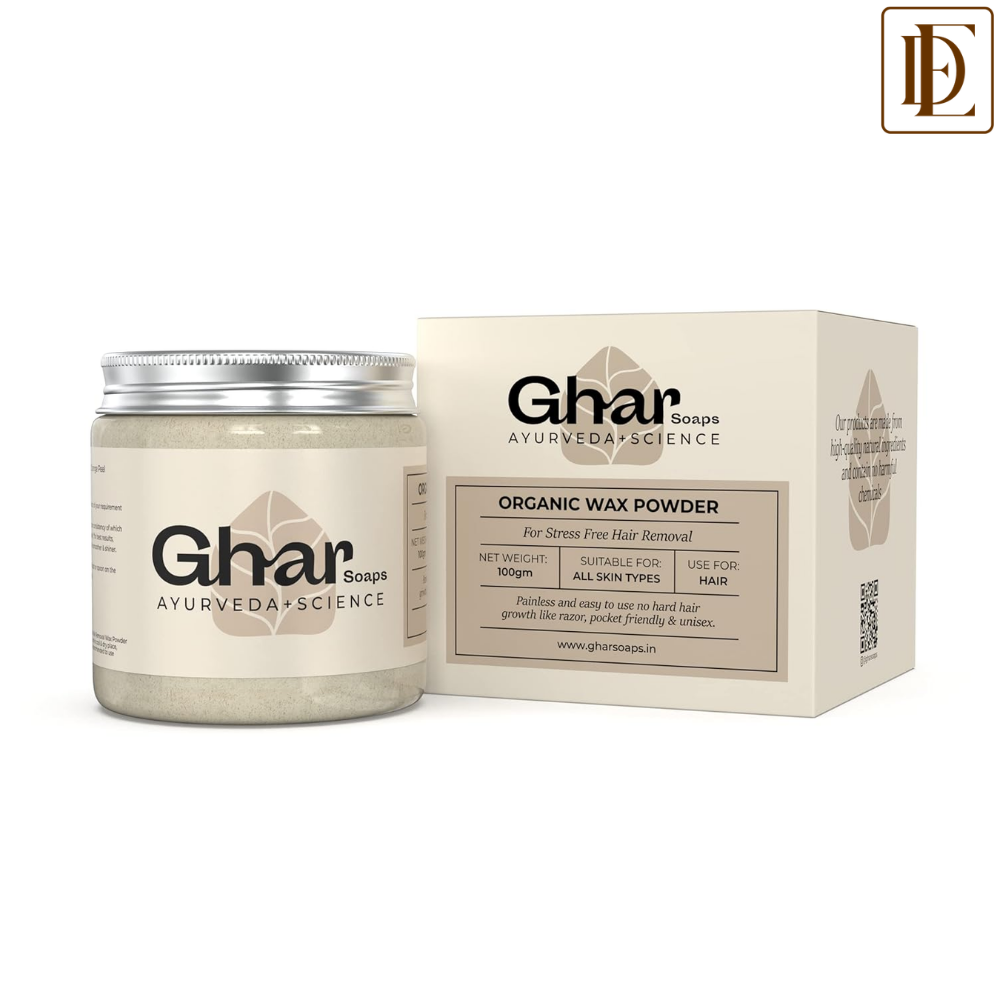 Ghar Soaps Organic Hair Removal Wax Powder