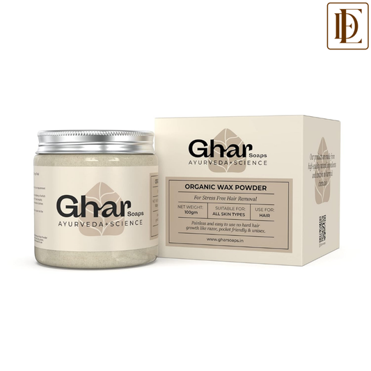 Ghar Soaps Organic Hair Removal Wax Powder