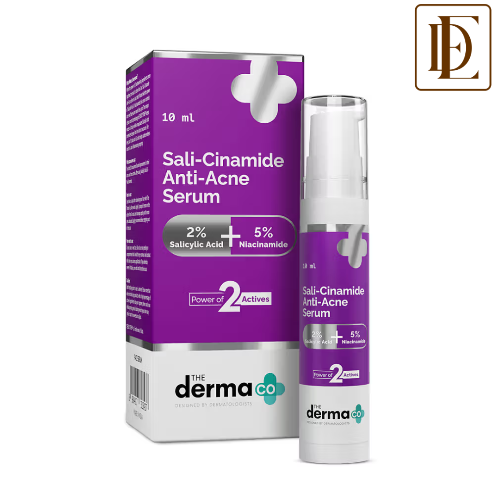 The Derma Co Sali-Cinamide Anti-Acne Face Serum With 2% Salicylic Acid & 5% Niacinamide