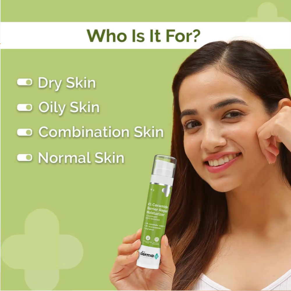 The Derma Co 4% Ceramide Barrier Repair Moisturizer