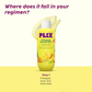 Plix Pineapple 5% Lactic Acid Body Wash Exfoliates Dry, Rough & Strawberry Skin With Deep Cleansing