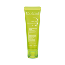 Bioderma Sebium Gel Moussant Actif Cleanser with Salicylic & Glycolic Acid for Acne Prone, Oily Skin