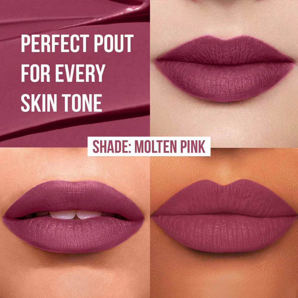 Insight Cosmetics Non-Transfer Lip Color, 12hr Long Lasting Matte Lips, Moisturizing & Light Weight