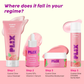 Plix Vitamin C Face Wash Cleanser For Skin Brightening, Pro Vit B5 & Alpha Lipoic Acid For Skin Glow