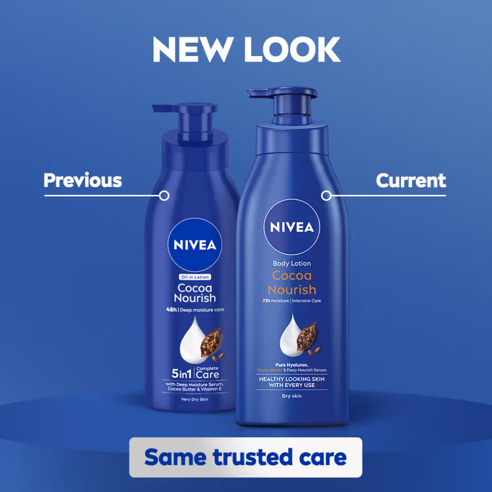 Nivea Cocoa Nourish Oil Lotion