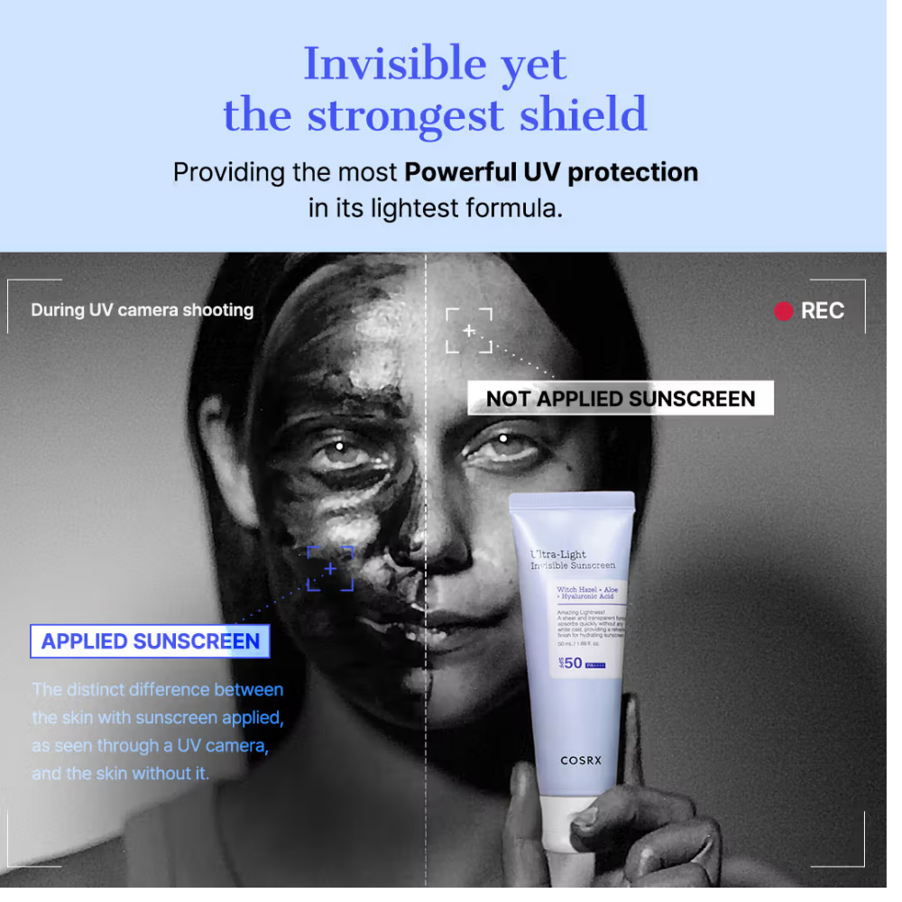 COSRX Ultra-Light Invisible Sunscreen SPF50 PA++++