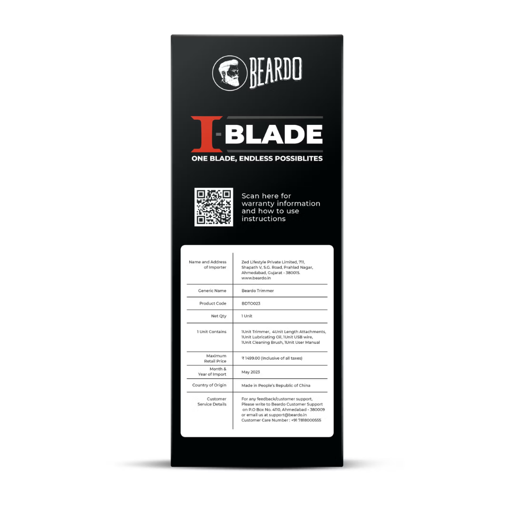 Beardo I Blade Body Trimmer
