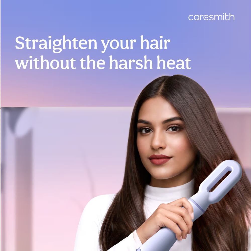 Caresmith Bloom 3-In-1 Hair Volumizer, Straightener And Dryer