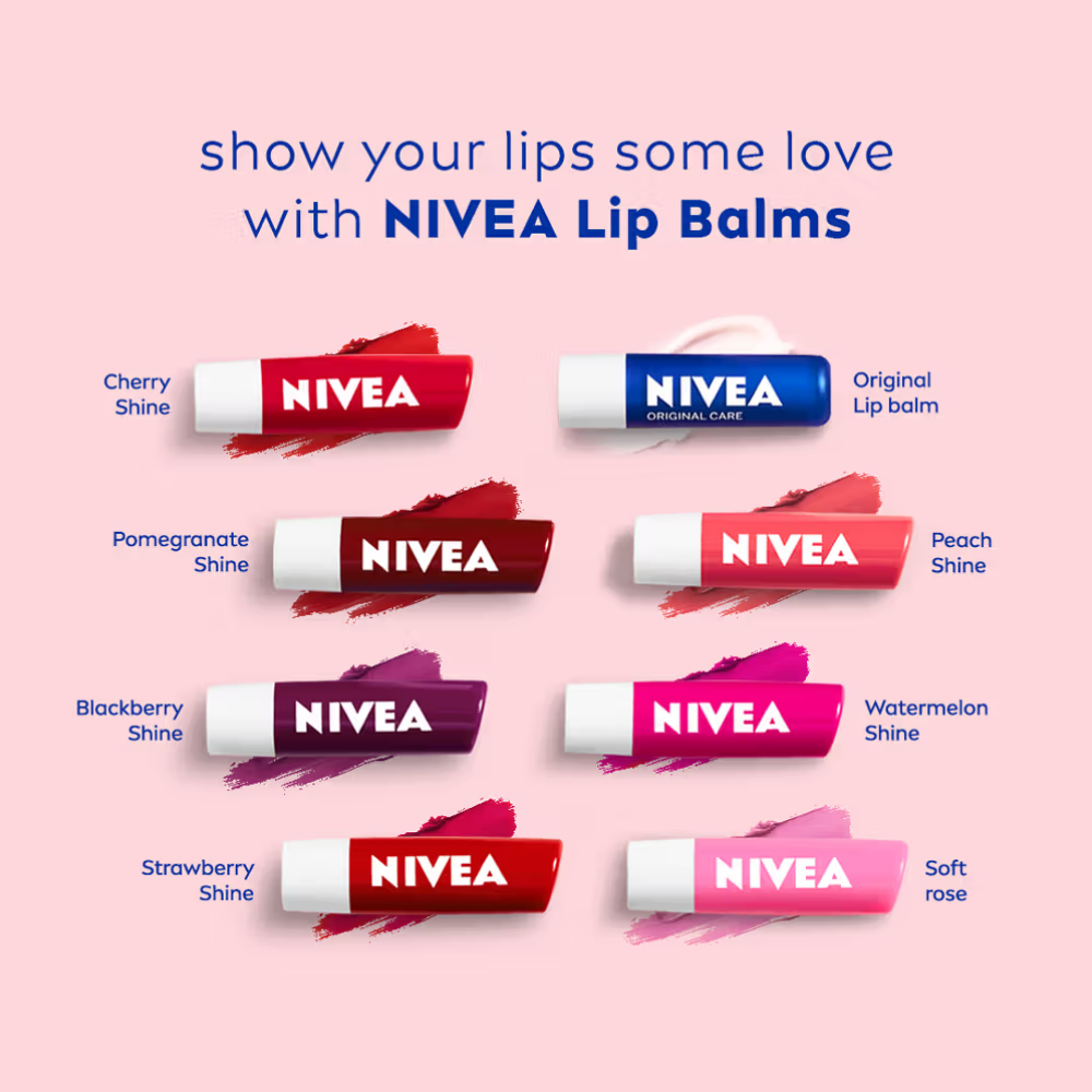 NIVEA Fruity Shine Lip Balm