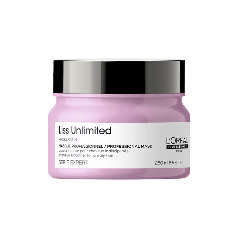 L'Oréal Professionnel Liss Unlimited Mask, Upto 96 hours of frizz control, With Pro-Keratin