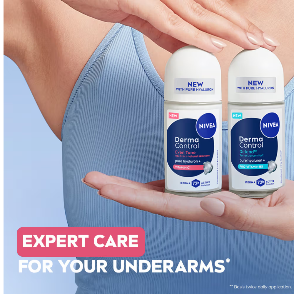 NIVEA Derma Control Even Tone Underarm Roll-On