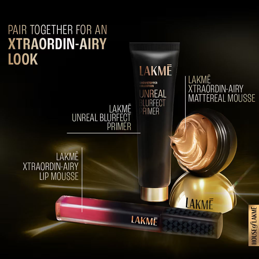 Lakme Xtraodin Airy Mattereal Mousse Foundation With SPF8, Waterproof, Lasts 16 Hr